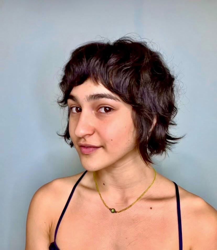 Textured Pixie with fringe